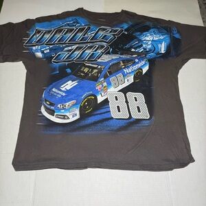2000s Y2K Dale Earnhardt Jr. T Shirt Nascar AOP Hendrick Mens 3XL Nationwide